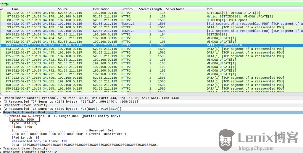 wireshark http2 wireshark http2