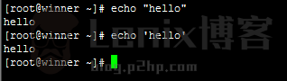 Linux中 echo命令 向文件中写入内容或追加内容的配图